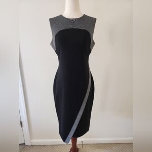 Tommy Hilfiger Black and Silver Dress